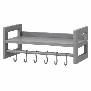 Spruce Branch Empty Mug-Storage Cabinet Insert - Gray