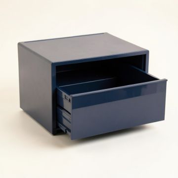 Ash Dale Small-Parts Storage Drawer Cabinet - Navy (synthetic illustration; no displayed measurements)