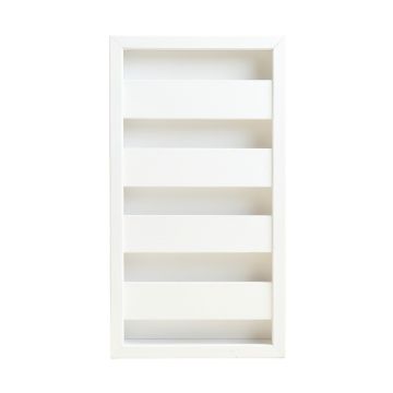 Summit Bridge Empty Vertical Garden Frame - White