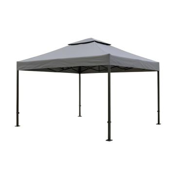12 Ft. W X 9.8 Ft. D Steel Patio Gazebo