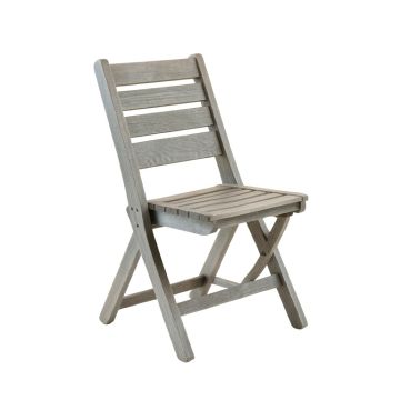 Glen Bluff Folding Outdoor Chair - Gray