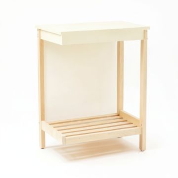 Reed Bluff Freestanding Laundry Folding Counter - Cream (synthetic illustration; no displayed measurements)