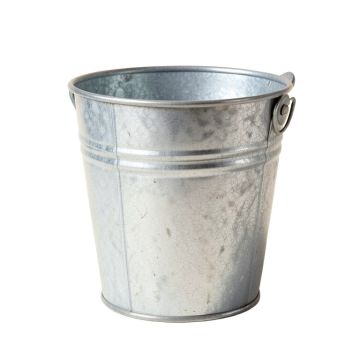 Aged Owl Metal Bucket
