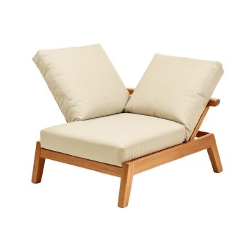 Tejeda Round Arms Chaise Lounge
