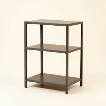 Westfir Metal Clipped Etagere Bookcase (synthetic illustration; no displayed measurements)