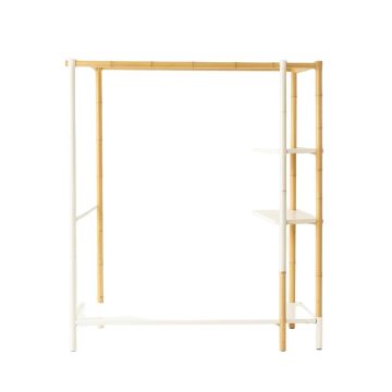 Cove Branch Empty Garment Rack - White