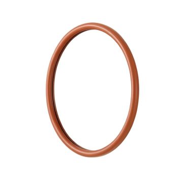 Summit Bend Framed Wall Mirror - Terracotta