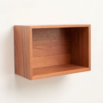 Cedar Bluff Wall-Mounted Shelf - Terracotta (synthetic illustration; no displayed measurements)