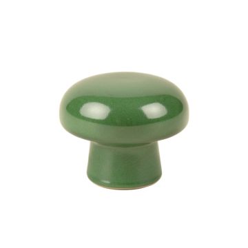 Birch Bend Cabinet Knob Without Packaging - Green (synthetic illustration; no displayed measurements)