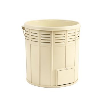 Hill Crest Closed Garden Compost Bin - Ivory
