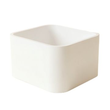 Elm Crest Empty Furniture-Style Litter Enclosure - White