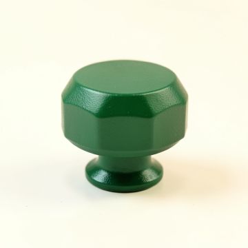 Stone Crest Cabinet Knob Without Packaging - Green (synthetic illustration; no displayed measurements)