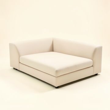 Double Chaise Lounge Sofa Floor (synthetic illustration; no displayed measurements)