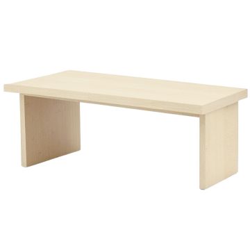 Field Bend Desktop Monitor Riser - Beige