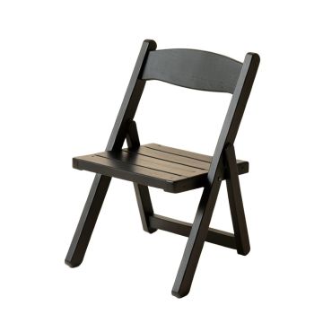 Vale Arc Folding Outdoor Chair - Black