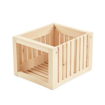 Hill Bend Empty Furniture-Style Litter Enclosure - Ivory