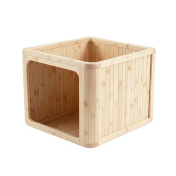 Glen Dale Empty Furniture-Style Litter Enclosure - Ivory