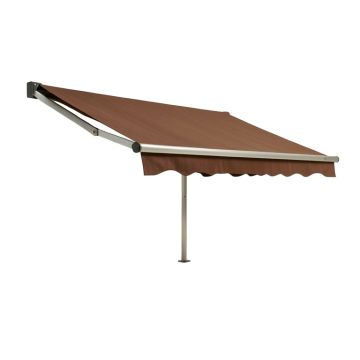118 '' D Side Awning In Coffee