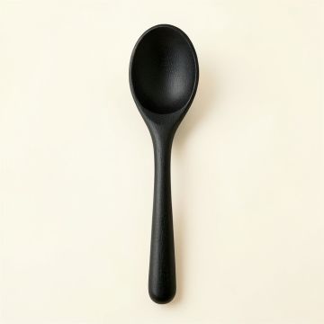 Dawn Bend Cooking Spoon - Black (synthetic illustration; no displayed measurements)