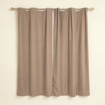 Abeer Woody Car Single Curtain Panel (synthetic illustration; no displayed measurements)
