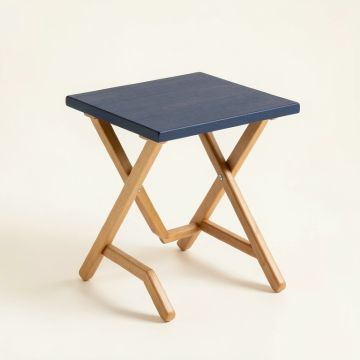Glen Branch Compact Balcony Table - Navy (synthetic illustration; no displayed measurements)