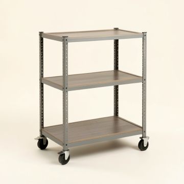 Sage Dell Empty Rolling Workshop Cart - Gray (synthetic illustration; no displayed measurements)