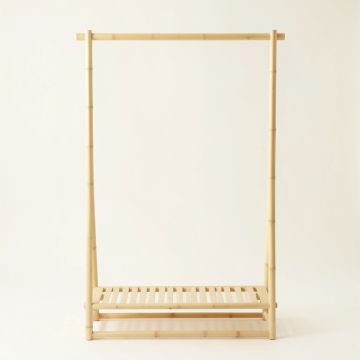 Shore Bluff Empty Garment Rack - Cream (synthetic illustration; no displayed measurements)