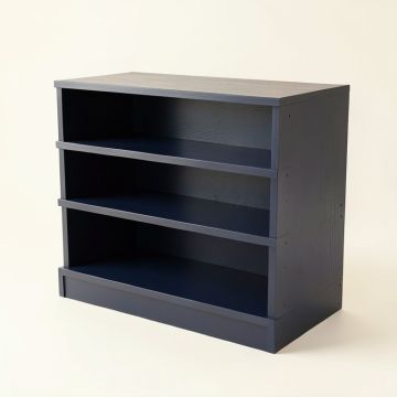 Aspen Edge Desktop Shelving Unit - Navy (synthetic illustration; no displayed measurements)
