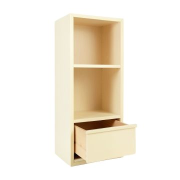 Linden Dell Narrow Cubby Tower - Cream