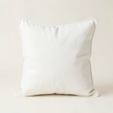 Holly Bridge Filled Accent Pillow - White (synthetic illustration; no displayed measurements)