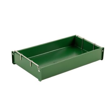 Dune Canyon Empty Under-Desk Cable Tray - Green (synthetic illustration; no displayed measurements)