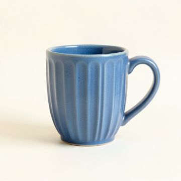 Bay Canyon Ceramic Mug - Blue (synthetic illustration; no displayed measurements)