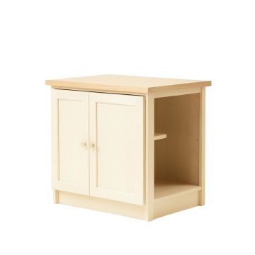 Alder Crossing Freestanding Laundry Folding Counter - Ivory