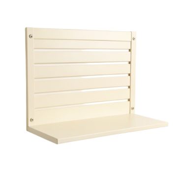 Meadow Dell Wall-Mounted Entryway Organizer Shelf - Cream