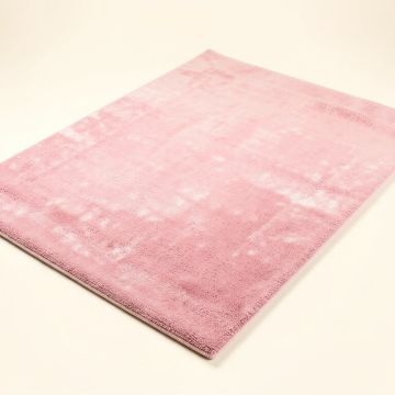 Benes Faux Flokati Pink Area Rug (synthetic illustration; no displayed measurements)