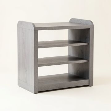 Cliff Canyon Desktop Shelving Unit - Gray (synthetic illustration; no displayed measurements)