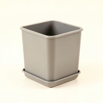 Dune Bluff Empty Planter - Gray (synthetic illustration; no displayed measurements)