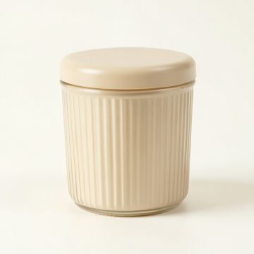 Pine Bluff Storage Canister With Lid - Beige (synthetic illustration; no displayed measurements)