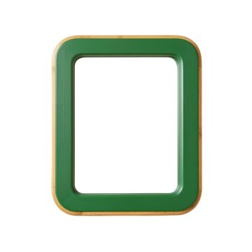 Brook Crossing Framed Wall Mirror - Green