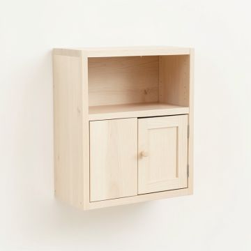Fern Bridge Wall-Mounted Entry Cabinet - Ivory (synthetic illustration; no displayed measurements)