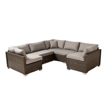 Tegan 10 Piece Sectional Seating Group With Cushions