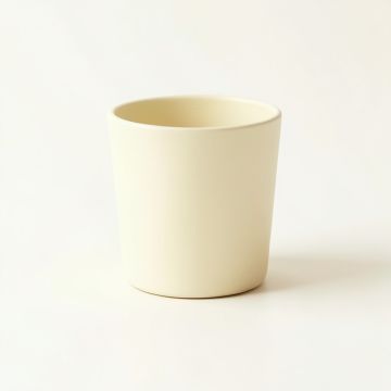 Laurel Crest Empty Candle Holder - Cream (synthetic illustration; no displayed measurements)