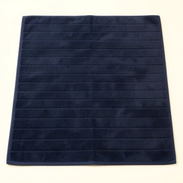 Birch Brook Bath Mat - Navy (synthetic illustration; no displayed measurements)