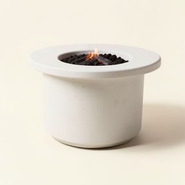 Concrete Propane Fire Pit (synthetic illustration; no displayed measurements)