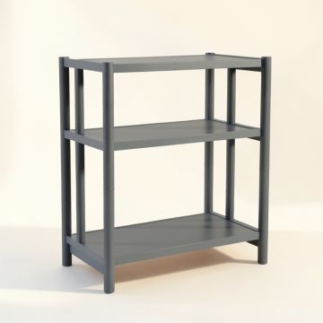 Moss Bluff Empty Seed-Starting Shelving Unit Without Lights - Gray (synthetic illustration; no displayed measurements)