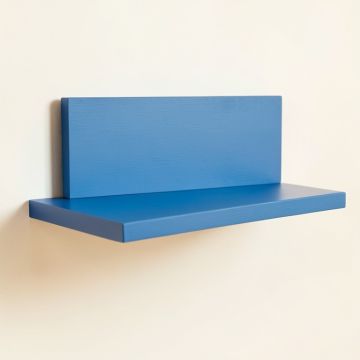 Vale Branch Wall-Mounted Shelf - Blue (synthetic illustration; no displayed measurements)