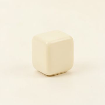 Meadow Brook Cabinet Knob Without Packaging - Ivory (synthetic illustration; no displayed measurements)