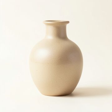 Heath Bridge Empty Decorative Vase - Beige (synthetic illustration; no displayed measurements)