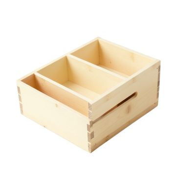 Stone Bluff Empty Coffee-Station Organizer - Cream