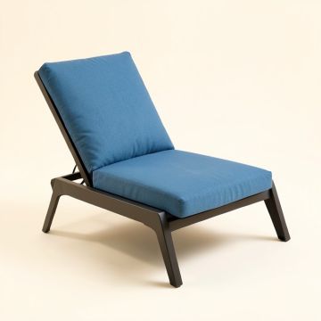 Briarhill Patio Reclining Chaise Lounge With Cushion (synthetic illustration; no displayed measurements)